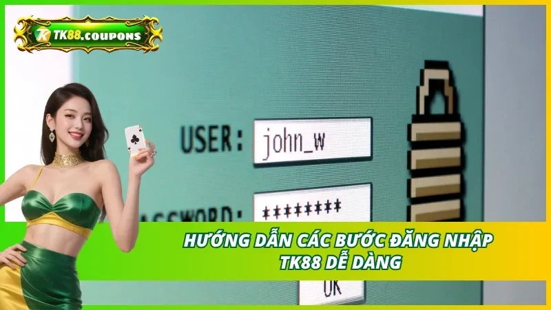 Quy trình đăng nhập TK88 dễ tiến hành